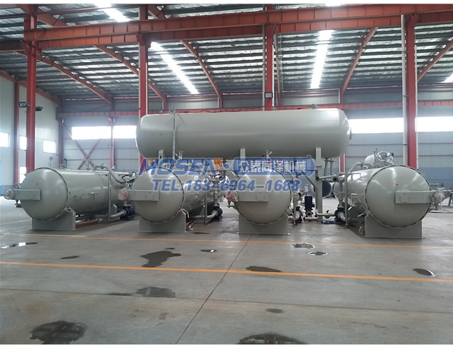 水浴式大型多鍋并聯殺菌鍋