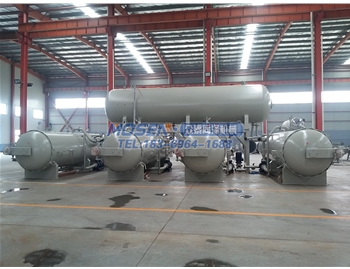 水浴式大型多鍋并聯殺菌鍋