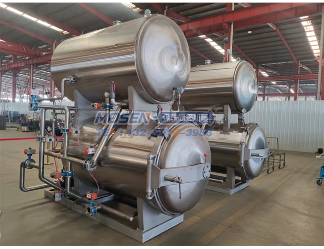 PLC全自動(dòng)式水浴殺菌鍋